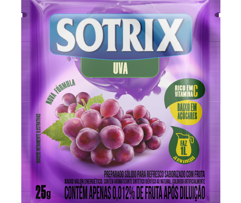 Refresco Sotrix 25g – Sabor Uva