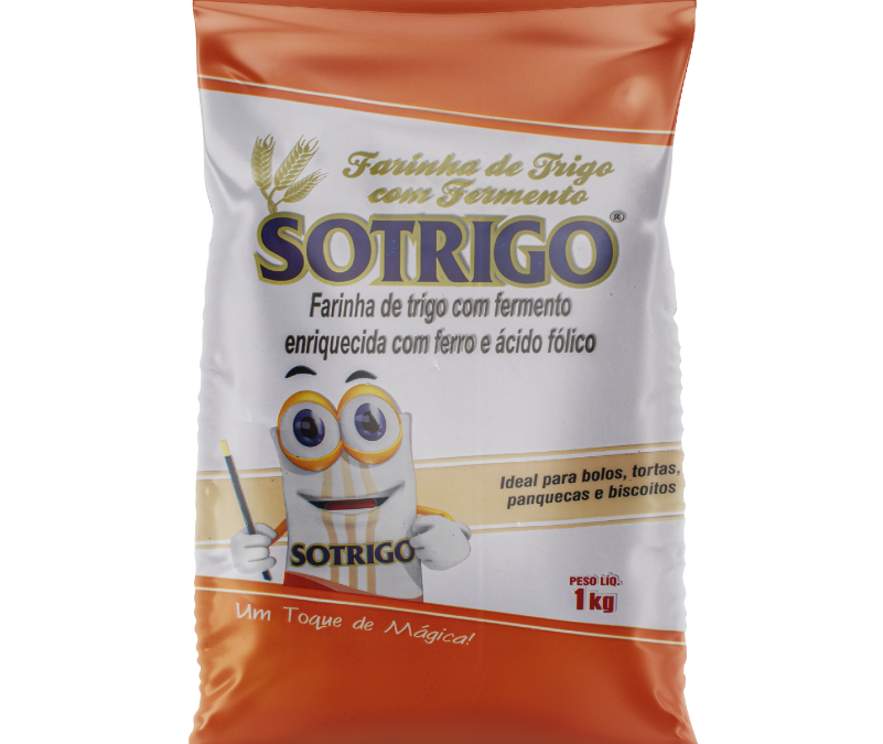 Farinha de Trigo com fermento Sotrigo 1kg