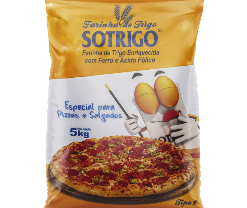 Farinha de Trigo Pizzas e Salgados Sotrigo 5kg