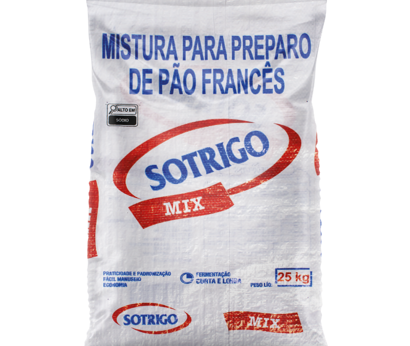 Mistura para preparo de pão francês Sotrigo 25kg