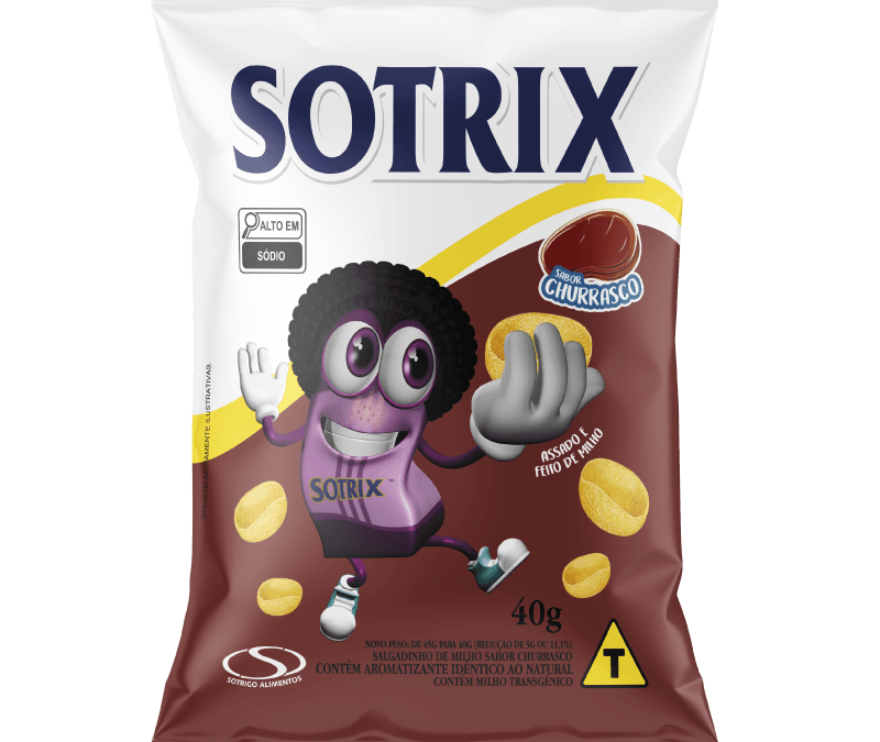 Salgadinho Sotrix Sabor Churrasco