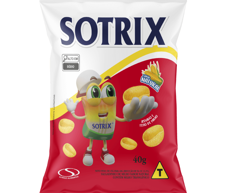 Salgadinho Sotrix Sabor Natural