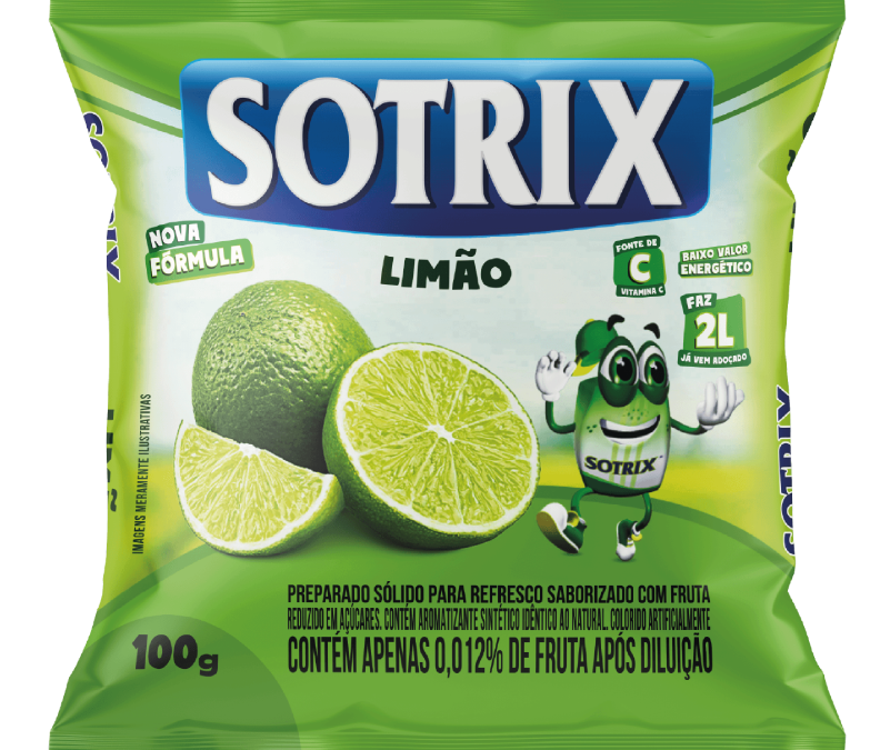 Refresco Sotrix Sabor Limão 100g