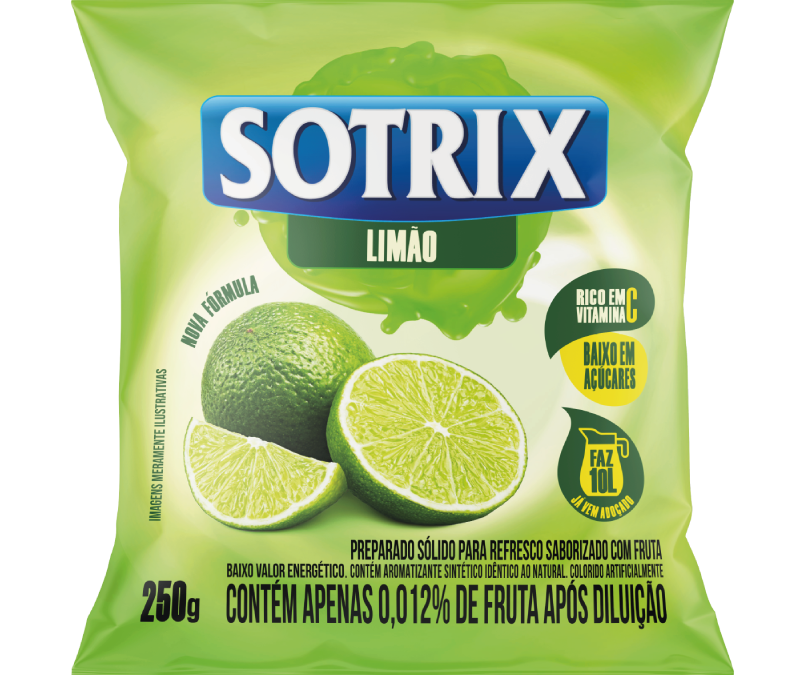 Refresco Sotrix Sabor Limão 250g