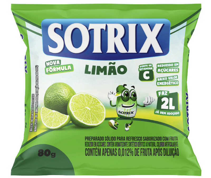 Refresco Sotrix Sabor Limão 80g