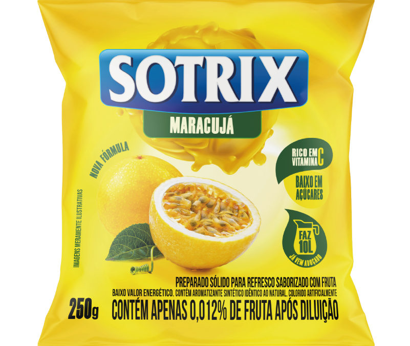 Refresco Sotrix Sabor Maracujá 250g