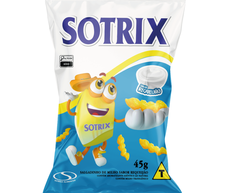 Salgadinho Sotrix Sabor Requeijão