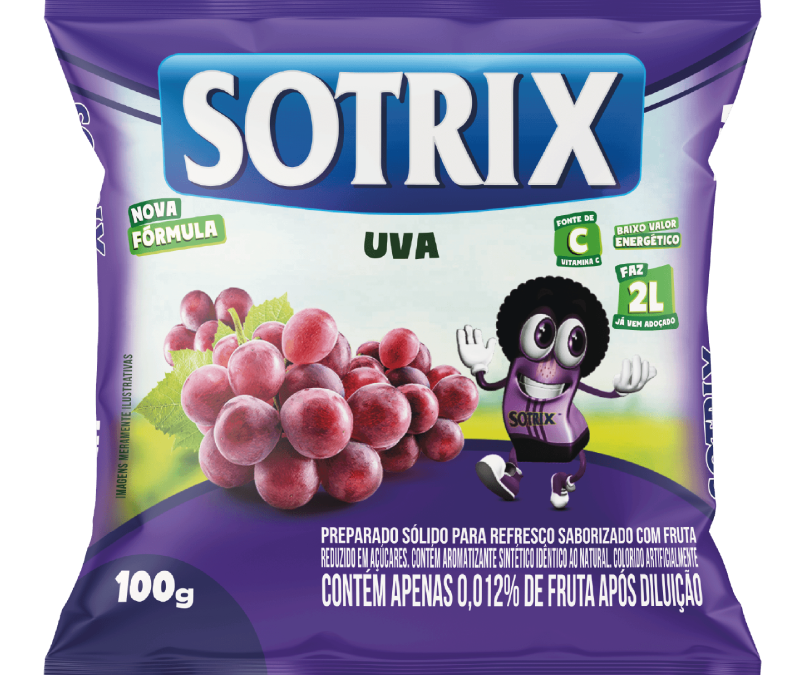 Refresco Sotrix Sabor Uva 100g