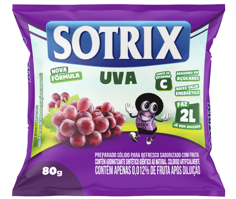 Refresco Sotrix Sabor Uva 80g